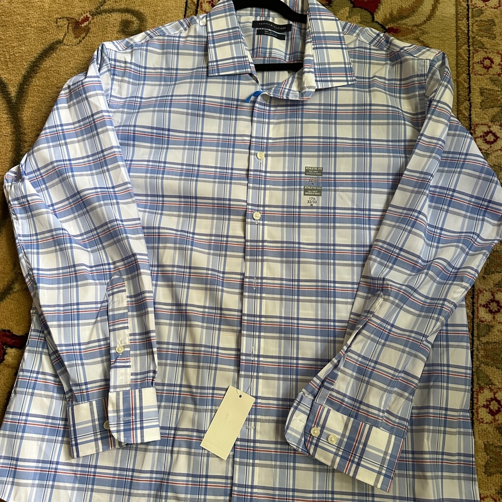 Tommy dress shirt, NWT, never worn